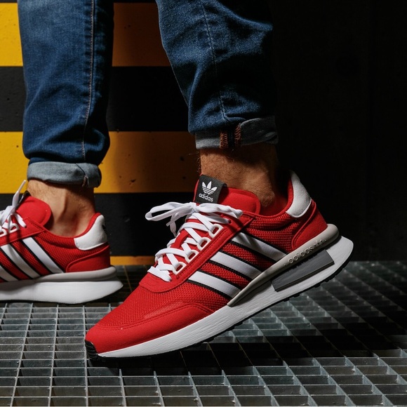 Adidas Originals Retroset Scarlet Red Size 14 - Picture 15 of 15